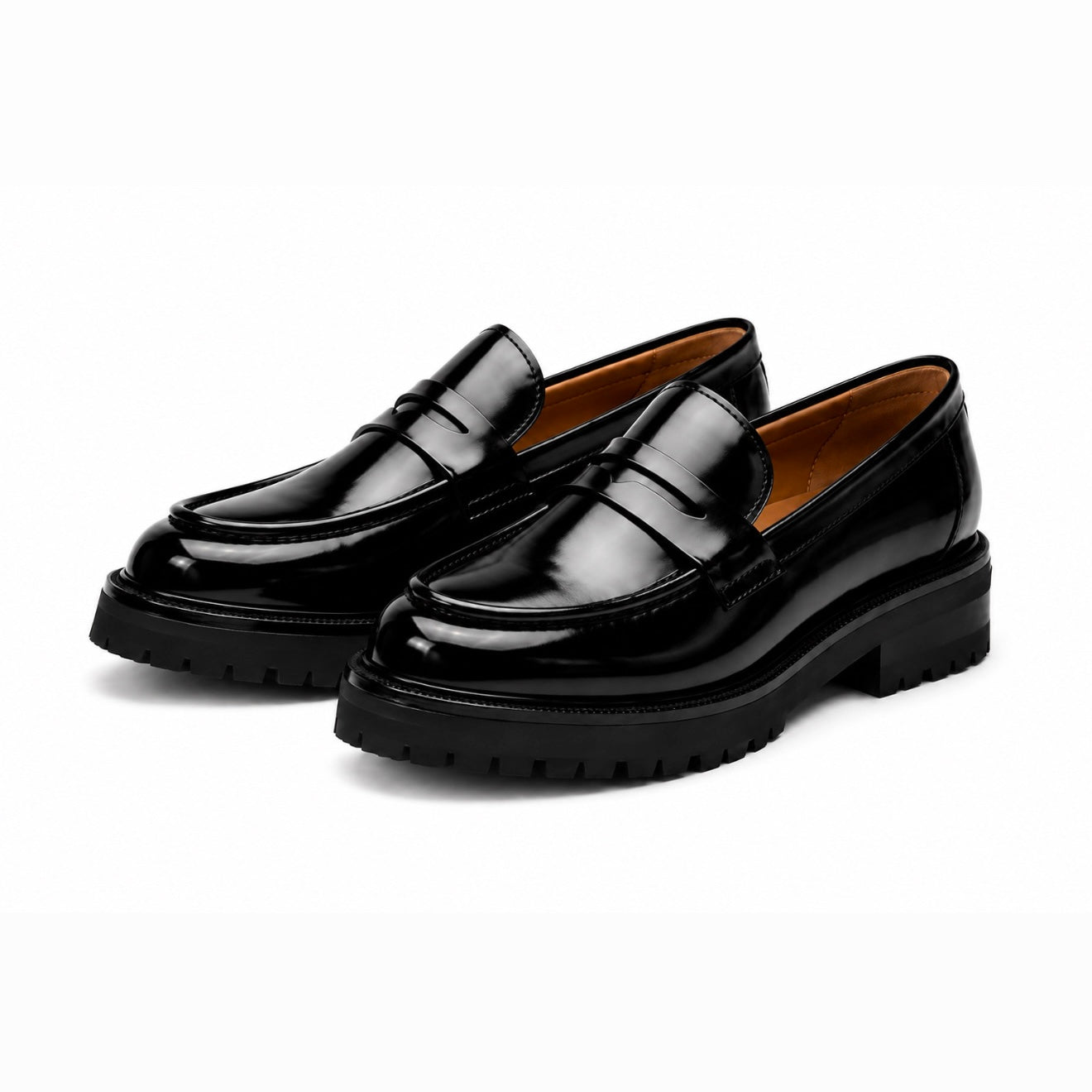 Rogue black Chunky Loafers