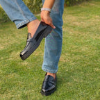 Rogue black Chunky Loafers