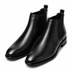 Men's Black Chelsea Boots – Classic Leather Slip-On Ankle Boots